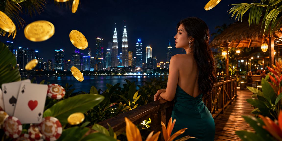 Permainan poker gaya Malaysia dengan antara muka 55100 di skrin telefon